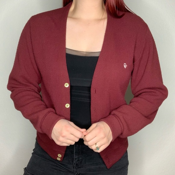 Dior Other - Vintage Christian Dior Button Front Cardigan Top